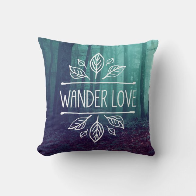 Wander Kärlek - Pillow Kudde (Framsida)
