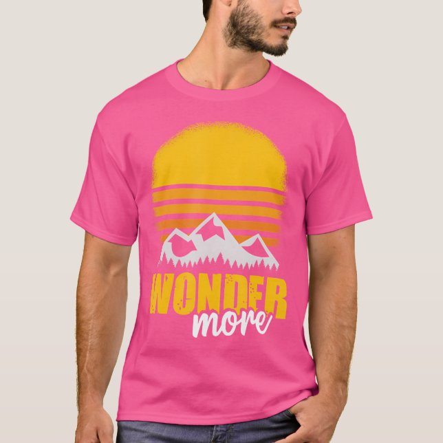 Wander More T Shirt (Framsida)