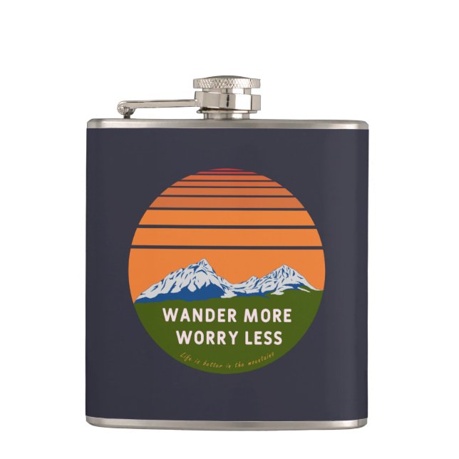 Wander more Worry less Fickplunta (Framsidan)