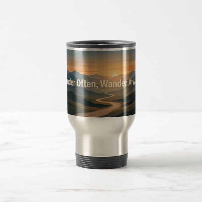 Wander Often Wander Always Mountain Adventure  Resemugg (Center)