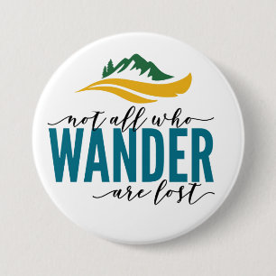 Wander Outdoors Large, 3 tums rund knapp