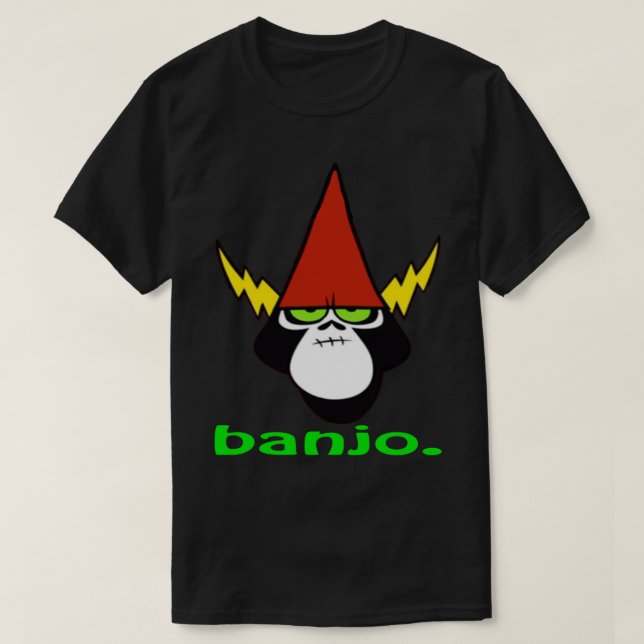 Wander over Yonder - Banjo Essential T-Shirt (Design framsida)
