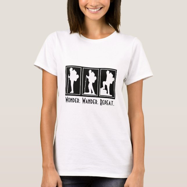  Wander Repeat T-Shirt (Framsida)