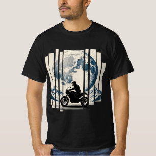 Wander, Ride, Repeat moto boho T Shirt