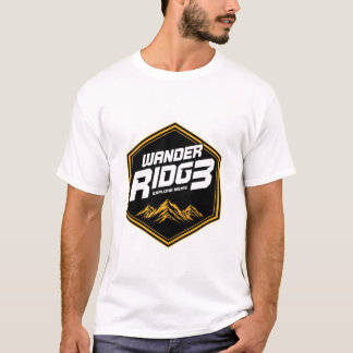 WANDER RIDG3 "Utforska mer" T Shirt
