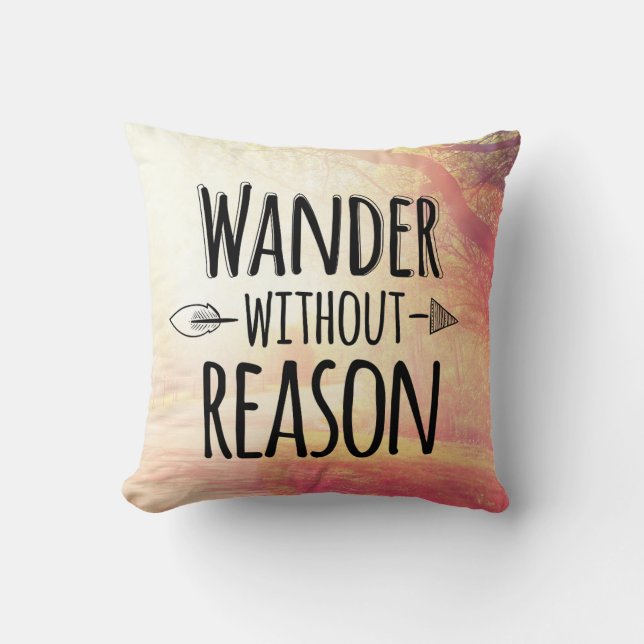 Wander utan orsak kudde (Framsida)