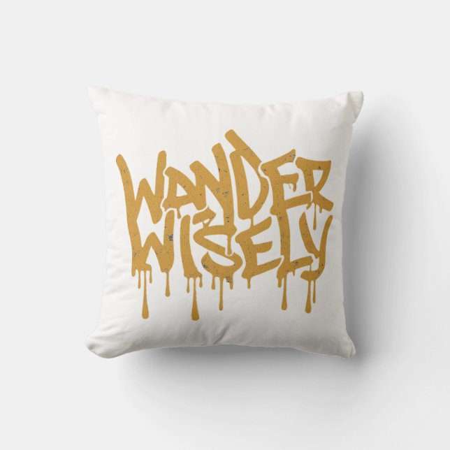 Wander Wisely Kudde (Framsida)