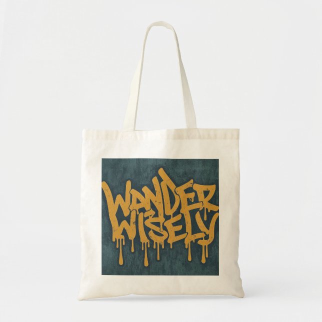 Wander Wisely Tygkasse (Framsidan)