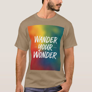 Wander Your Wonder T Shirt