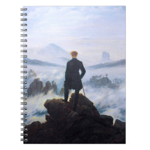 Wanderer Above Sea Fog Caspar David Friedrich Anteckningsbok