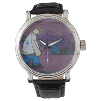 Wanderer Graffiti Armbandsur