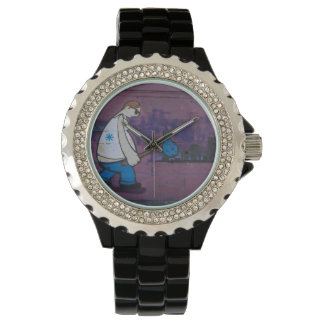 Wanderer Graffiti Armbandsur