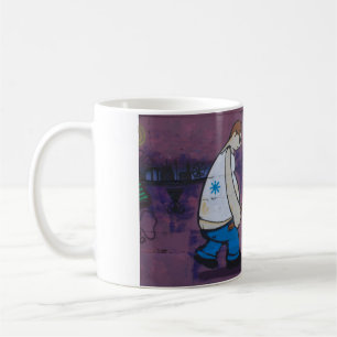 Wanderer Graffiti Kaffemugg