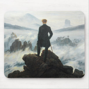 Wanderer ovanför Fog-havet, Friedrich Musmatta