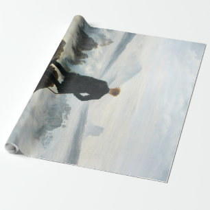 Wanderer ovanför Fog-havet, Friedrich Presentpapper