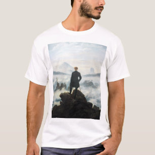 Wanderer ovanför Fog-havet, Friedrich T Shirt
