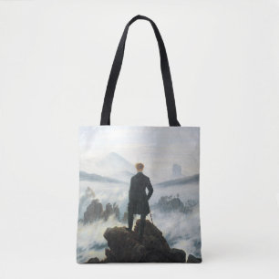 Wanderer ovanför Fog-havet, Friedrich Tygkasse