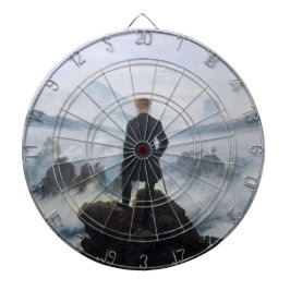 Wanderer över Fog-havet (av C.D. Friedrich) Darttavla