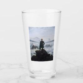 Wanderer över Fog-havet (av C.D. Friedrich) Glaskopp