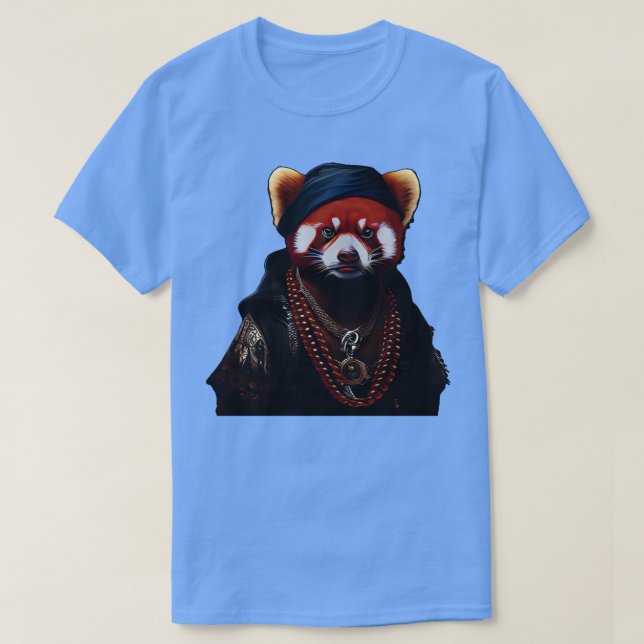 Wanderer Red Panda T Shirt (Design framsida)