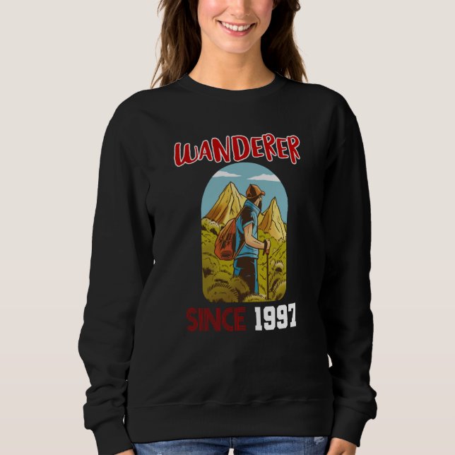 Wanderer since 1997 t shirt (Framsida)