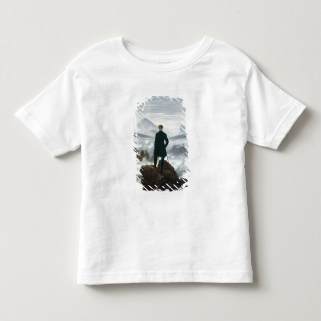 Wandereren ovanför havet av dimma, 1818 tee (Framsida)