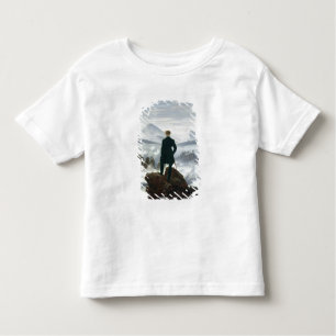 Wandereren ovanför havet av dimma, 1818 tee shirt