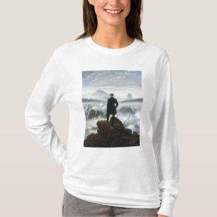 Wandereren ovanför havet av dimma, 1818 tee shirt
