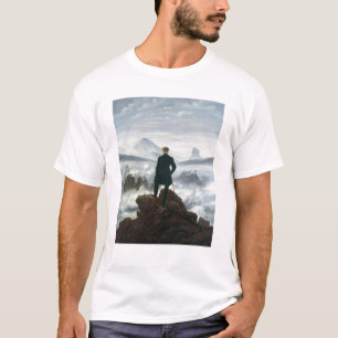 Wandereren ovanför havet av dimma, 1818 tee shirt