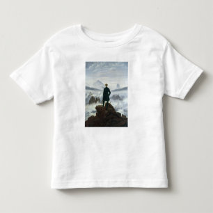 Wandereren ovanför havet av dimma, 1818 tee shirt