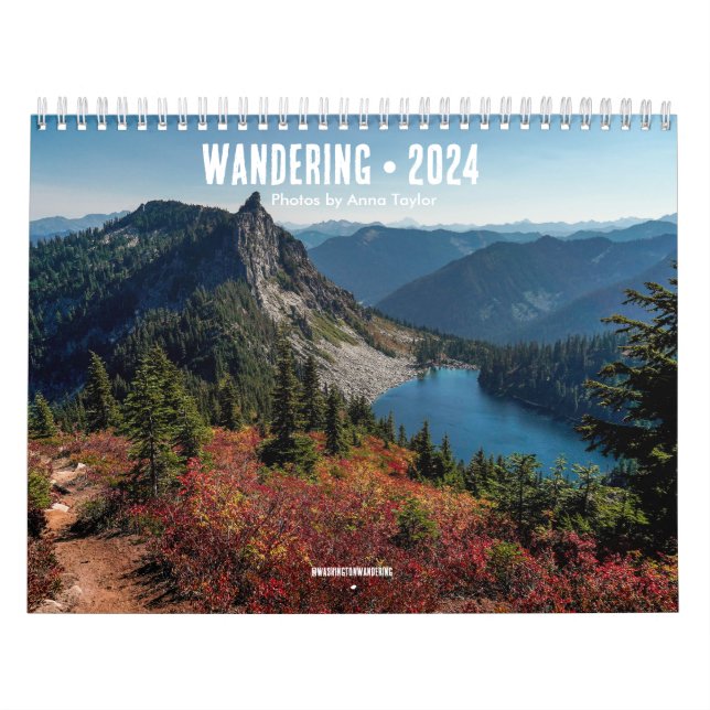 Wandering 2024 av Anna Taylor Calendar Kalender (Omslag)