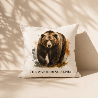 Wandering Alpha Mountain Lodge Accent Kudde