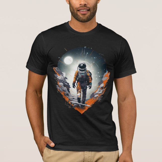 Wandering Astronaut T Shirt (Framsida)