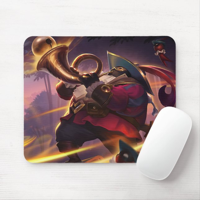 Wandering Caretaker Gaming Mousepad | Anpassade Musmatta (Med mus)
