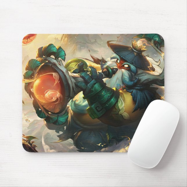 Wandering Caretaker Gaming Mousepad | Anpassade Musmatta (Med mus)