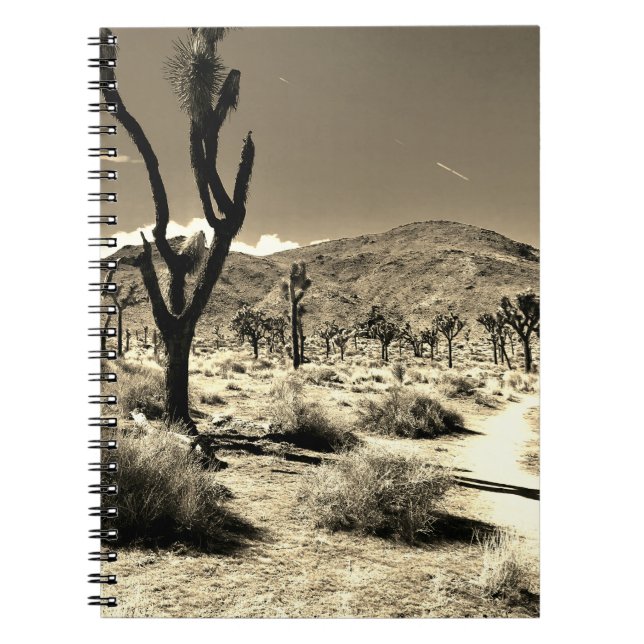 Wandering Desert i den bärbara datorn Sepia Anteckningsbok (Framsidan)