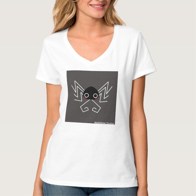 Wandering in the Unknown - oxvi - v nacke T-Shirt (Framsida)