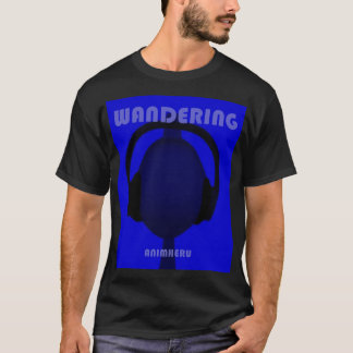 Wandering skivomslag Blå T Shirt