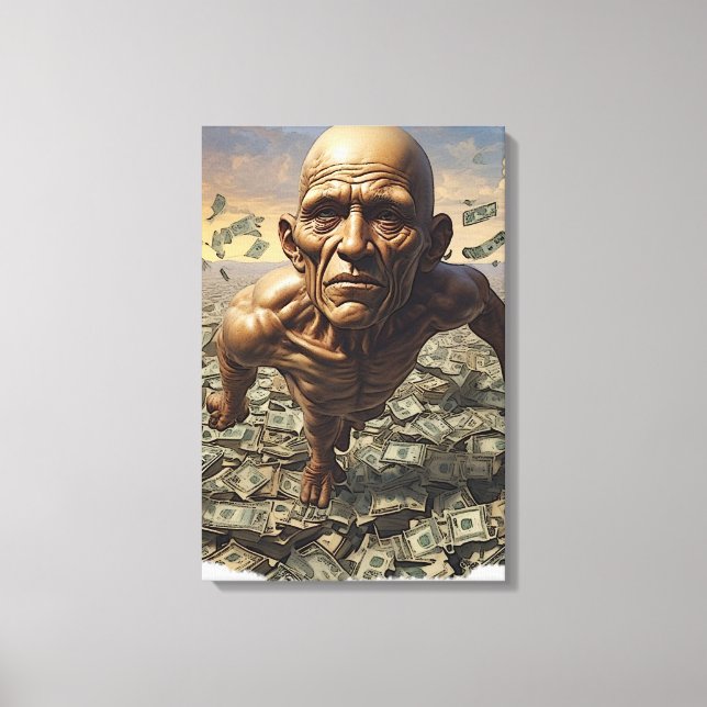 Wandering Through Life  Canvastryck (Framsida)