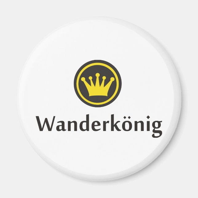 Wanderkönig Magnet (Framsidan)