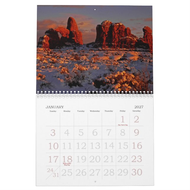 WanderLin konstkalender Kalender (Jan 2027)