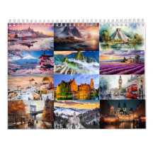 Wanderlust 2025: En kalender för en reseinspirerad