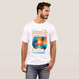 Wanderlust – A Reminder that the World Awaits T Shirt