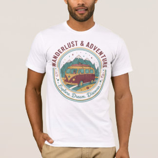 Wanderlust & Adventure T Shirt