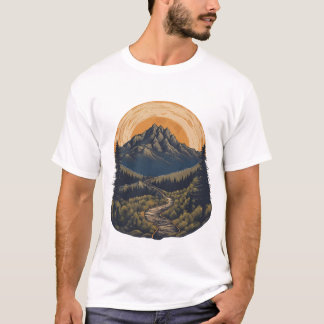 Wanderlust Äventyr - utforska världsresan T Shirt