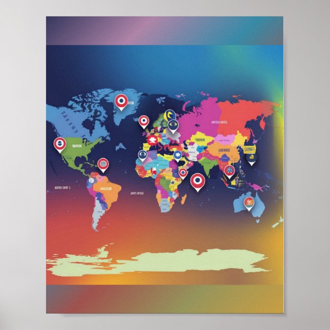 Wanderlust Awaits Poster (Framsidan)