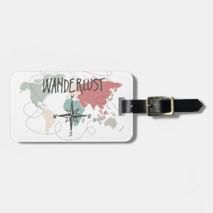Wanderlust Bagagebricka
