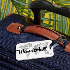 Wanderlust Bagagebricka
