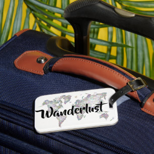 Wanderlust Bagagebricka