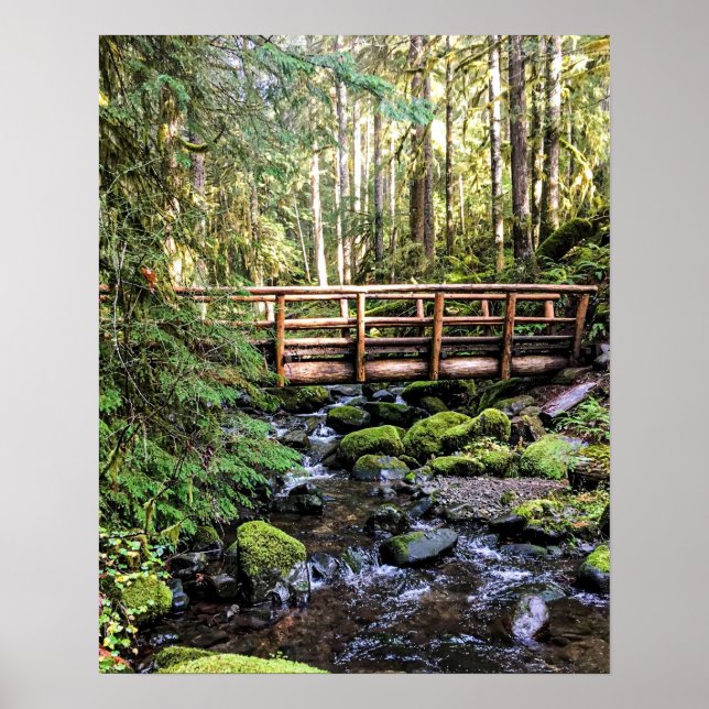 Wanderlust Beauty / fredliga Vatten Poster (Framsidan)